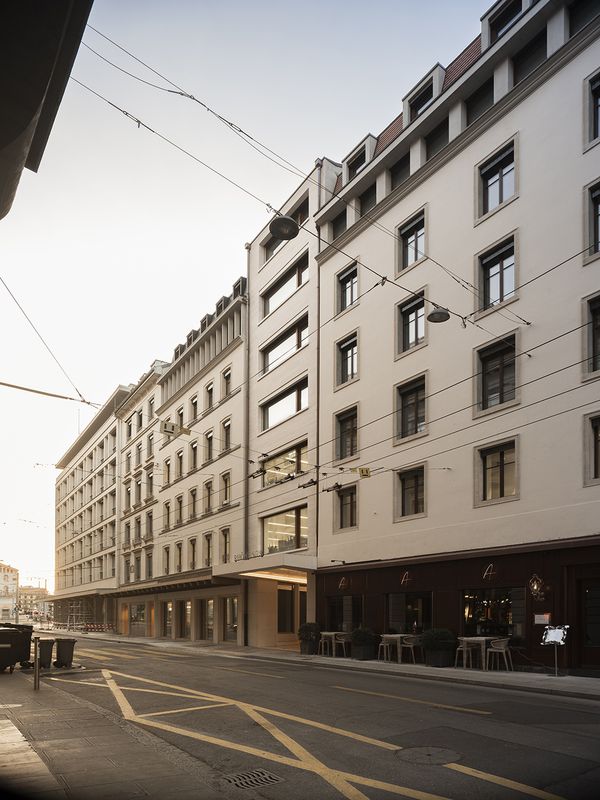 Rue du Rhône 3–5–7–9 – Hiris sàrl Sacha di Poi